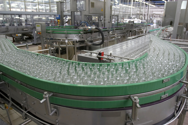 Bottling plant.